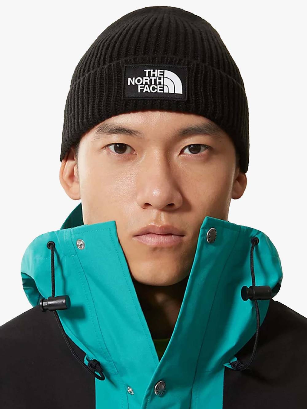 THE NORTH FACE Berretto con risvolto e riquadro con logo TNF Offerta settimanale