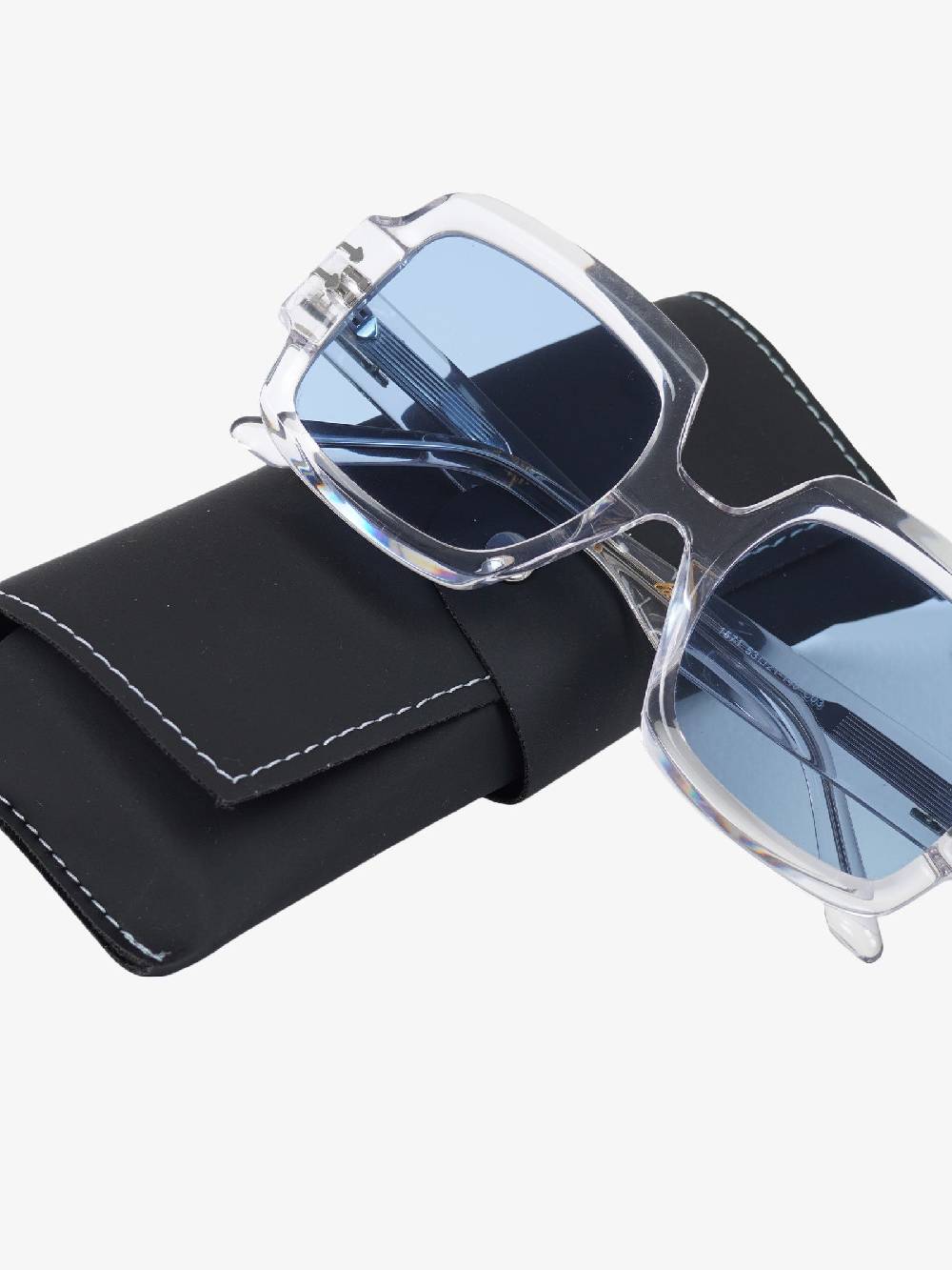 LABE Occhiali da sole unisex in celluloide grigio Discount Store per i nuovi prodotti