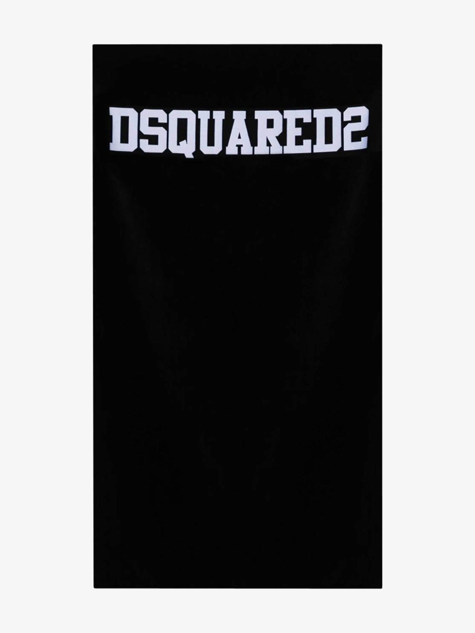 DSQUARED2 Telo da mare TOWEL D7P005450 uomo cotone nero In vendita