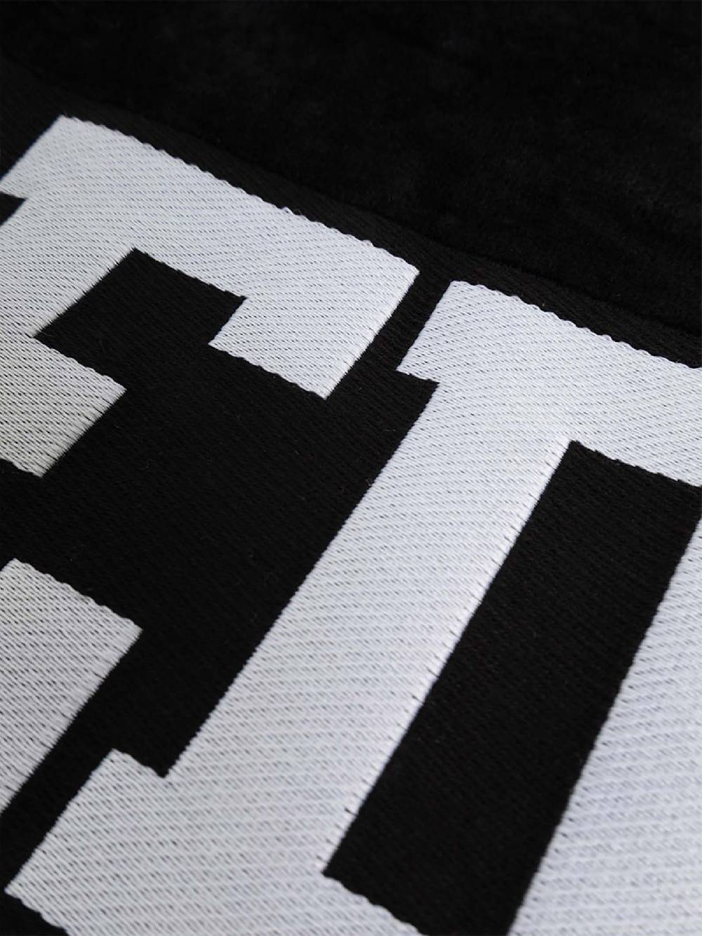 DSQUARED2 Telo da mare TOWEL D7P005450 uomo cotone nero In vendita