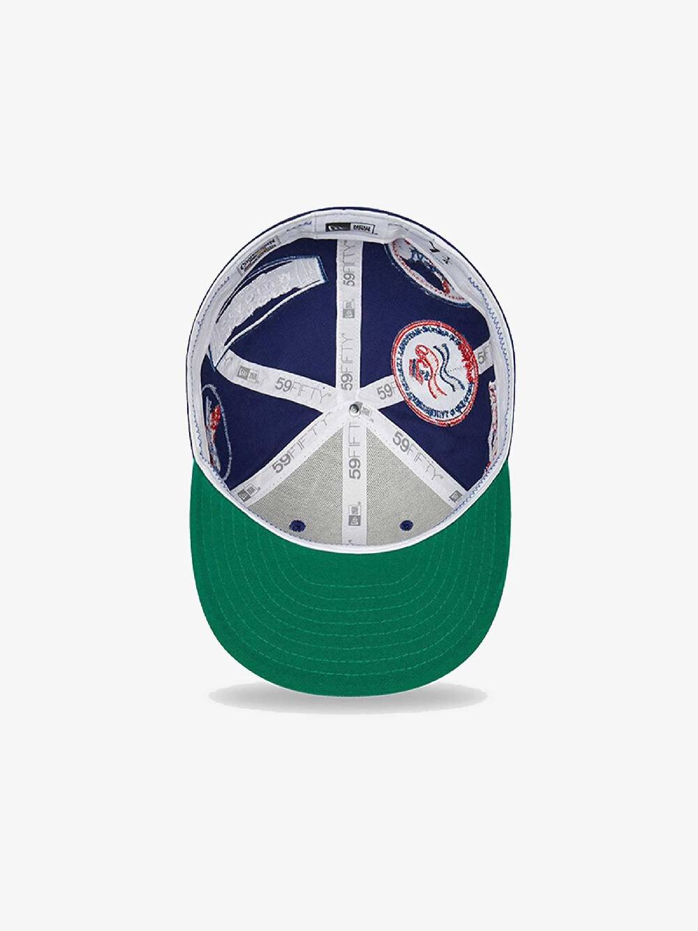 NEW ERA Cappello 59FIFTY Fitted LA Dodgers Cooperstown 60240320 uomo cotone blu 50% di sconto per tempo limitato
