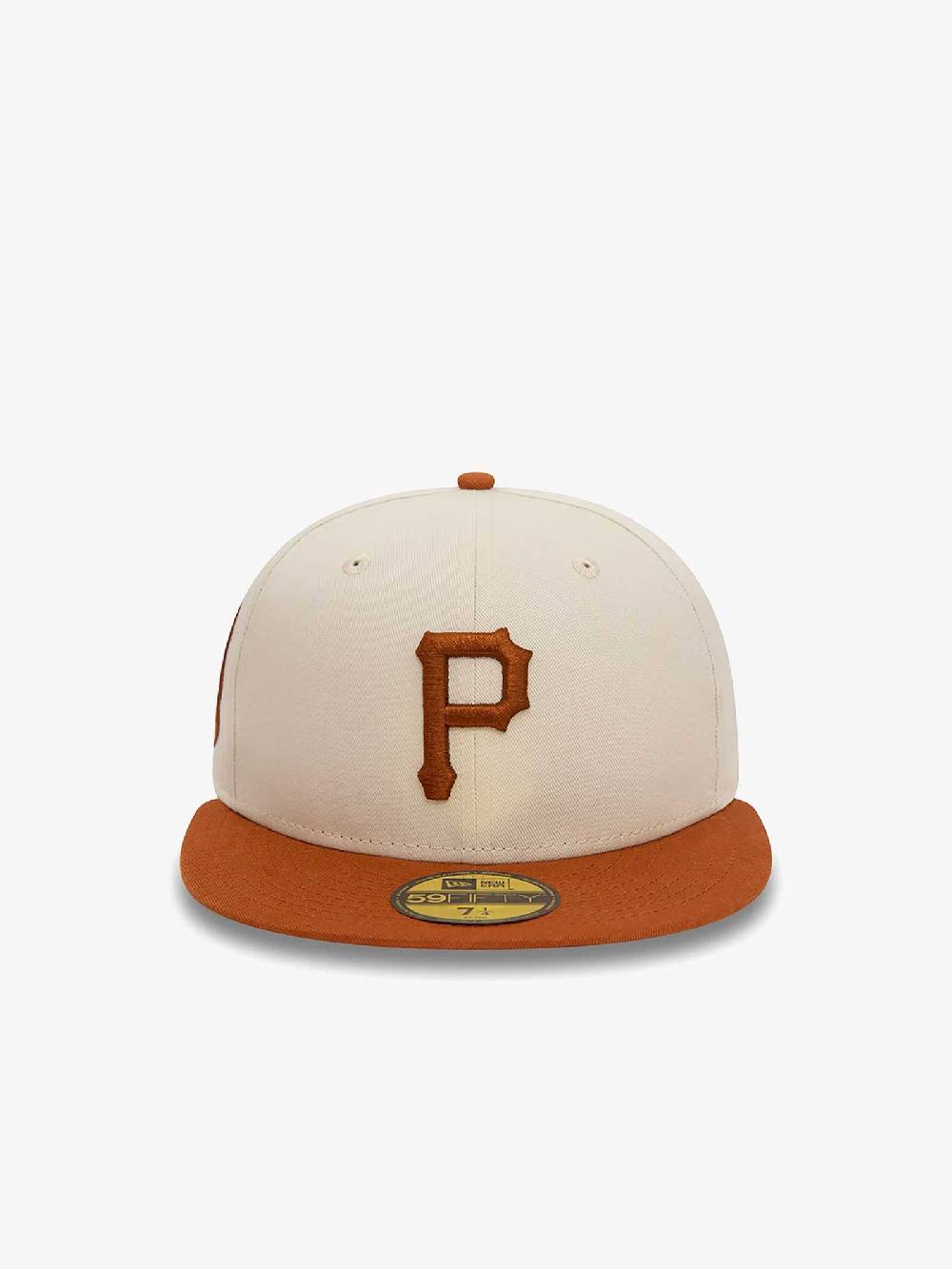 NEW ERA Cappello 59FIFTY Pittsburgh Pirates Crown 60435052 uomo cotone beige In Linea
