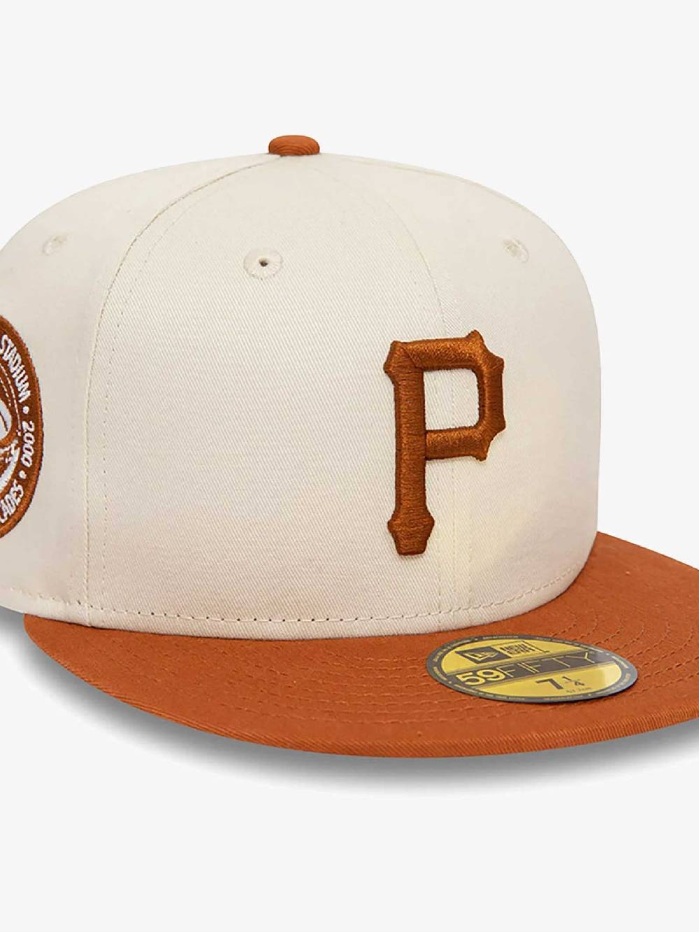 NEW ERA Cappello 59FIFTY Pittsburgh Pirates Crown 60435052 uomo cotone beige In Linea