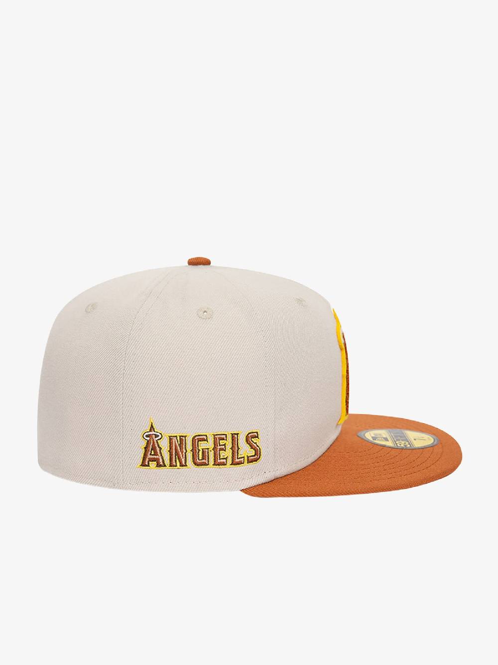 NEW ERA Cappello 59FIFTY LA Angels Boucle 60435104 beige Soddisfazione Garantita