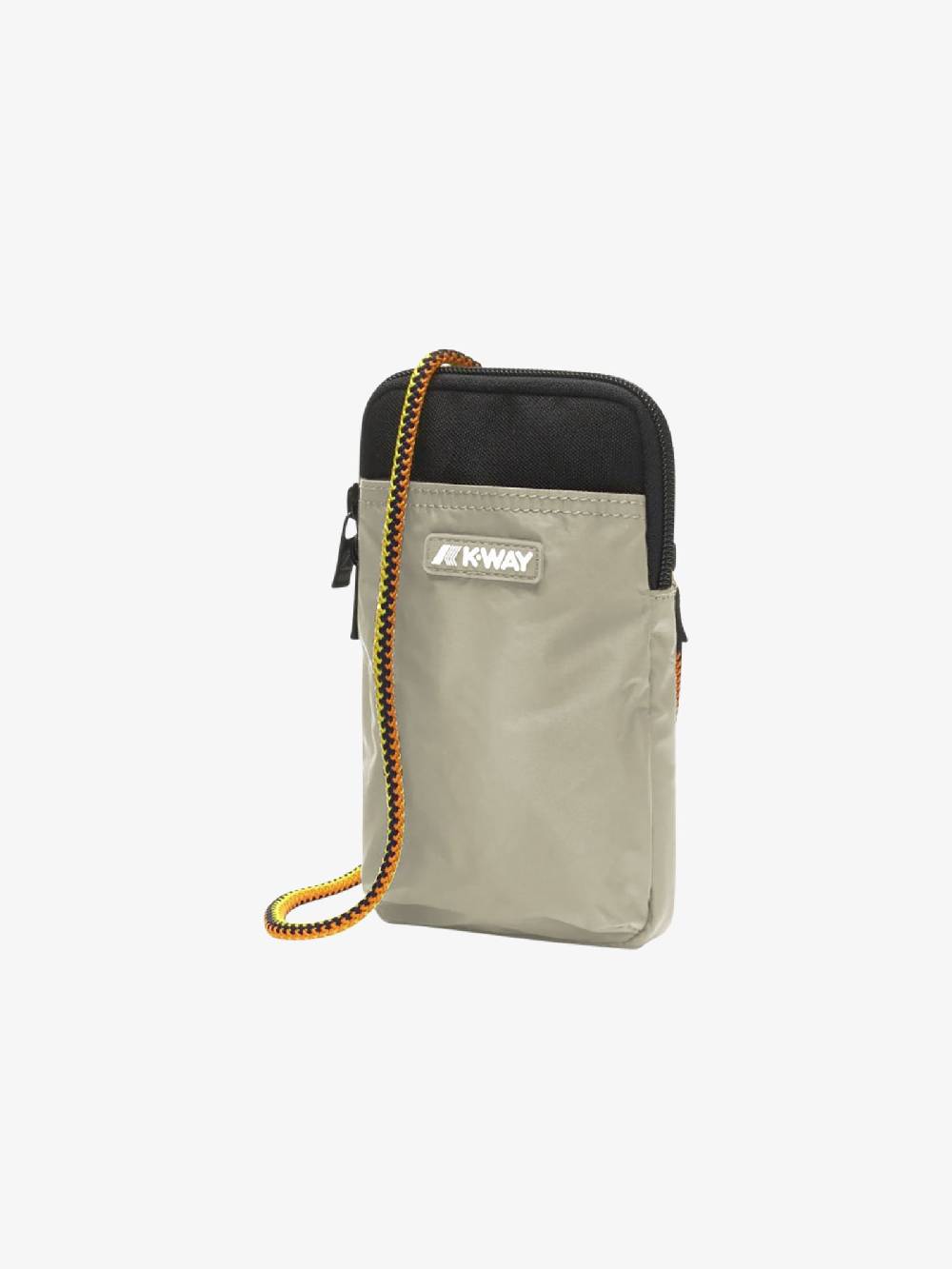 K-WAY Marsupio per cellulare Vitree K3112VW in nylon beige Consegna Veloce