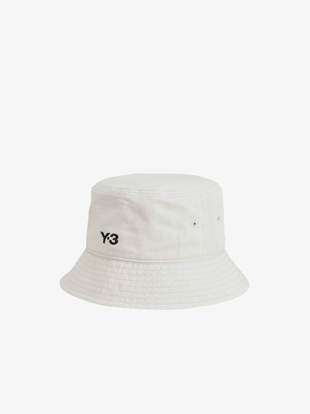 Y-3 Cappello da pescatore IX7001 con logo talco Promozione Limitata