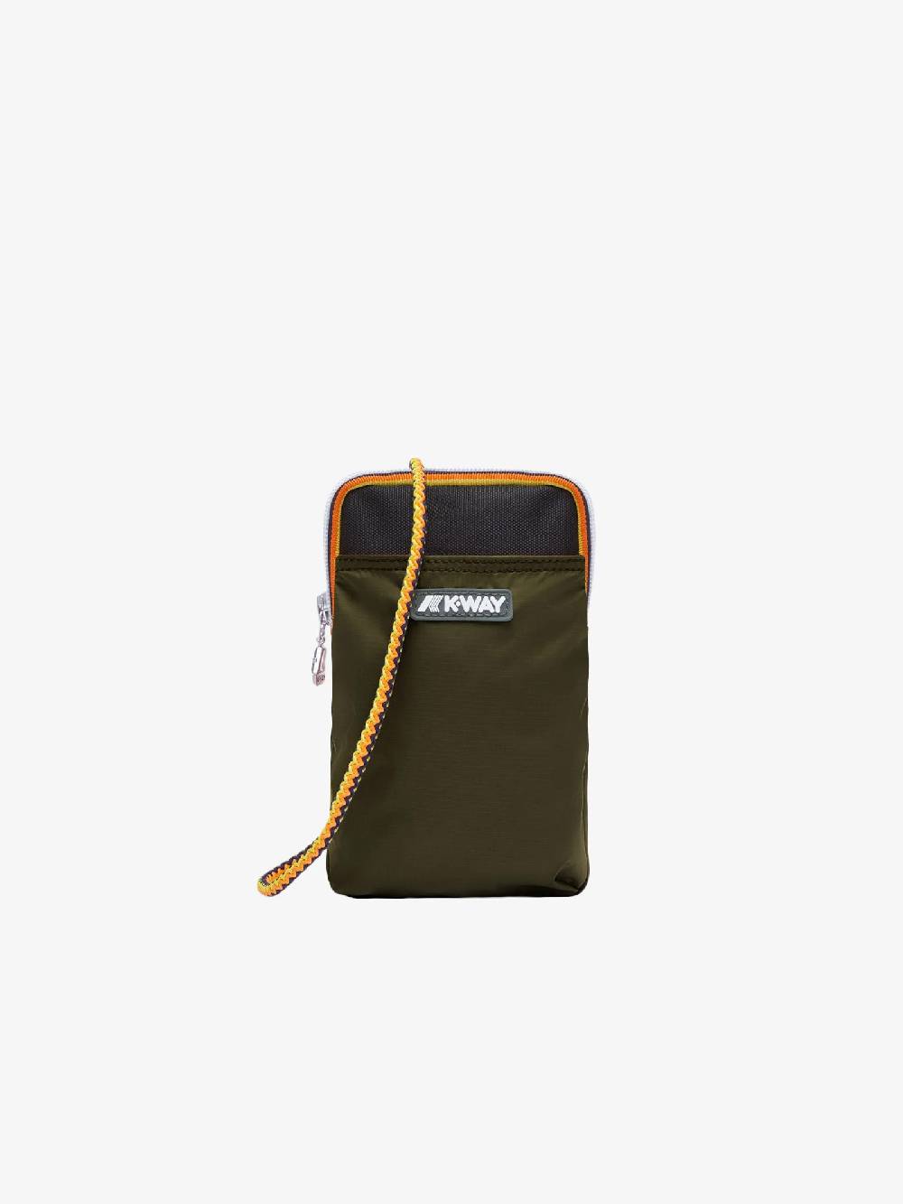 K-WAY Marsupio in Nylon Vitree unisex verde Affare Del Giorno