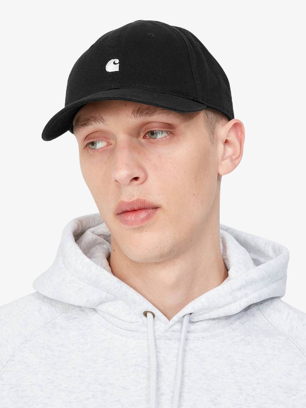 CARHARTT WIP Cappello Madison Logo I023750_0D2_XX nero/bianco Presa