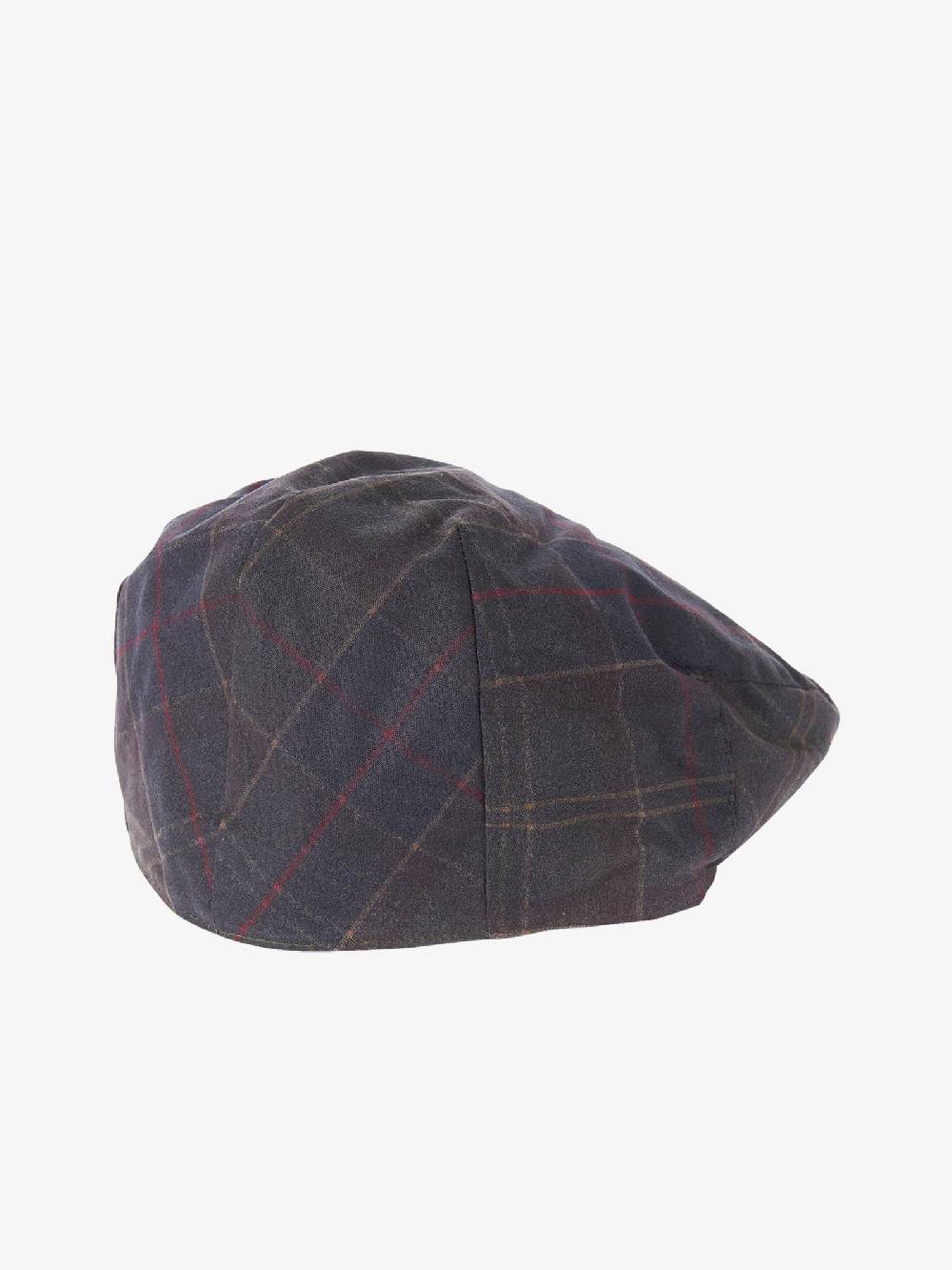 BARBOUR Cappellino cerato Tartan uomo in cotone Online