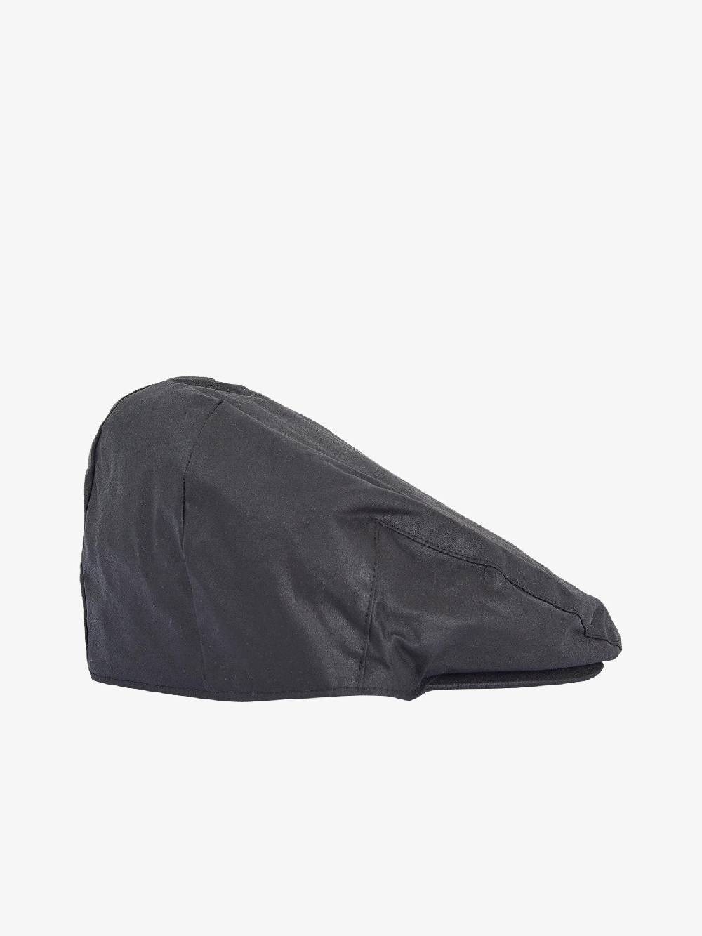 BARBOUR Basco cerato Tartan uomo in nero Outlet