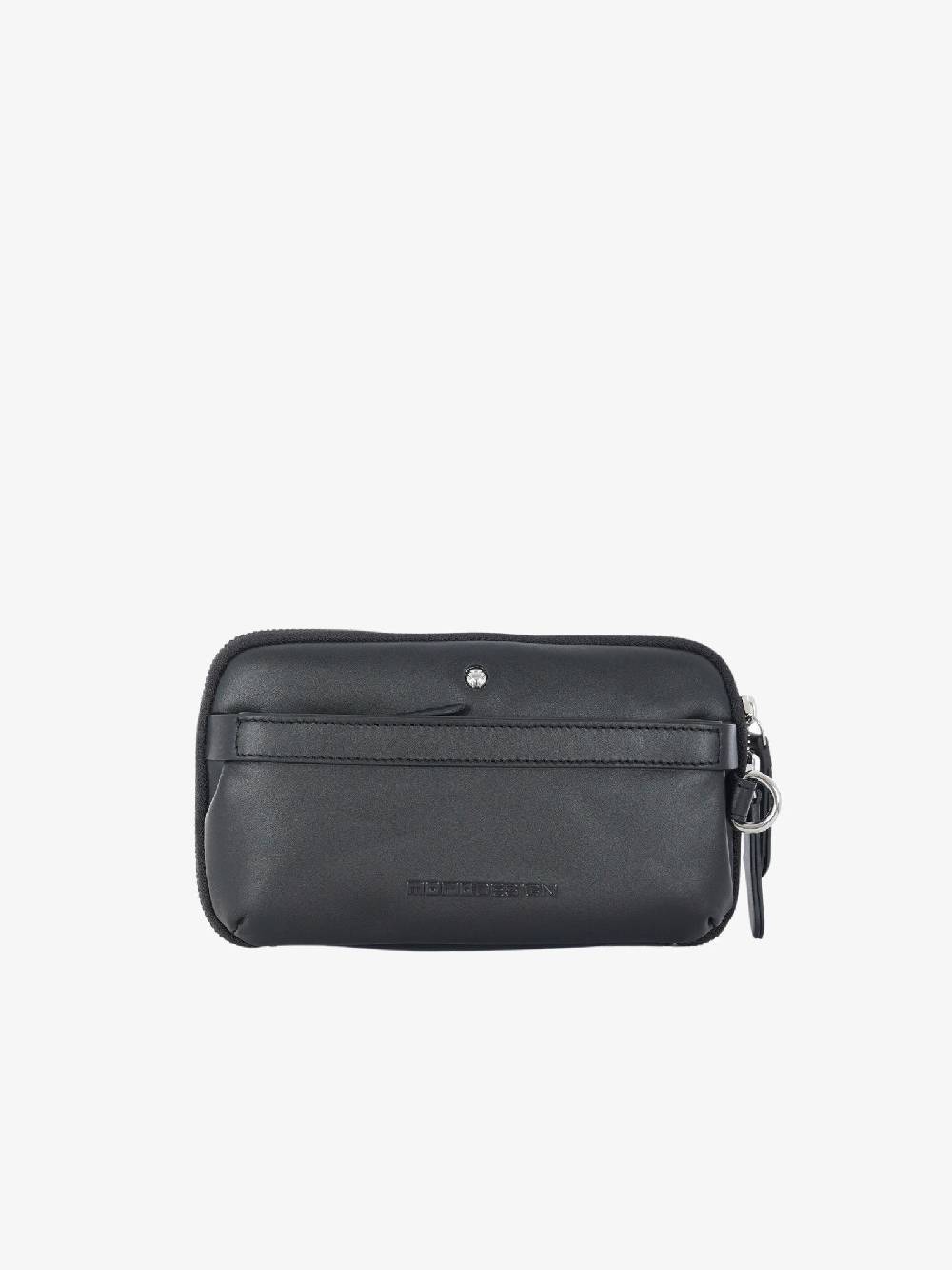 MOMO DESIGN Pochette MO-22BC uomo in saffiano nero In Vendita
