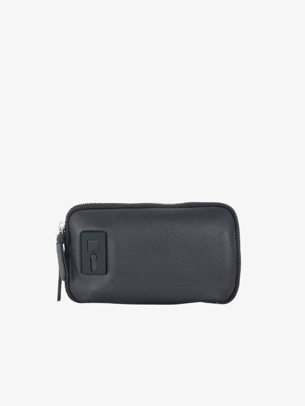 MOMO DESIGN Pochette MO-22BC uomo in saffiano nero In Vendita