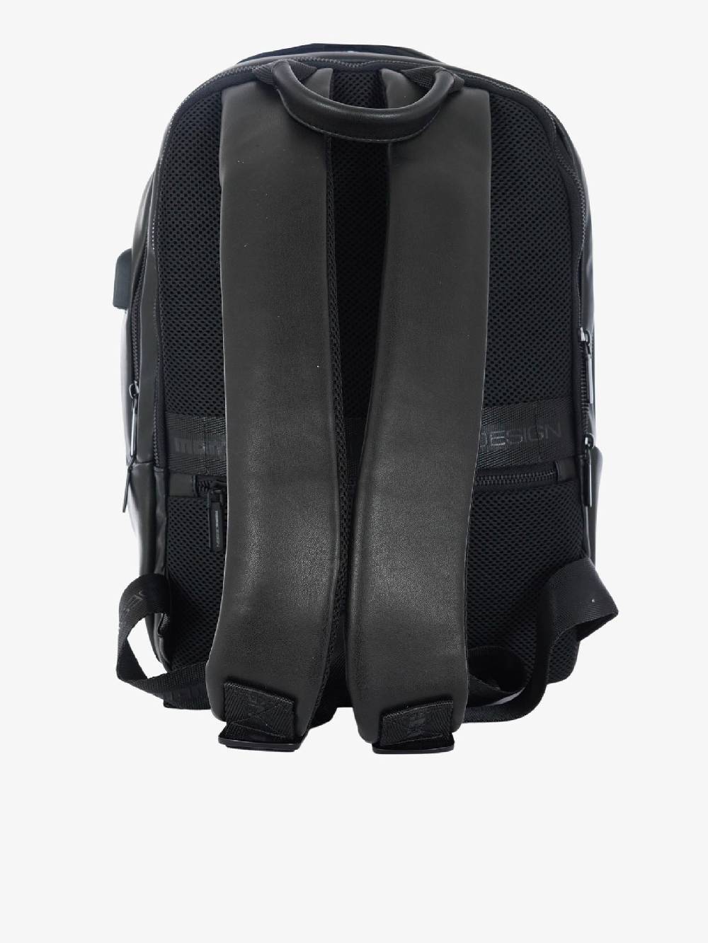 MOMO DESIGN Zaino MO-04PU ovale uomo nero tasche laterali I Più Venduti