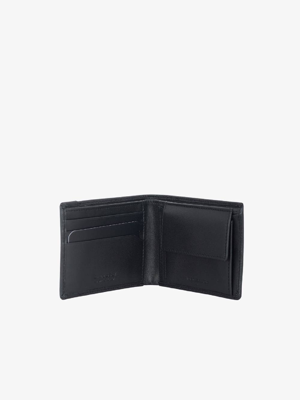 MOMO DESIGN Portafoglio MO-30SA uomo pelle nero Nuova