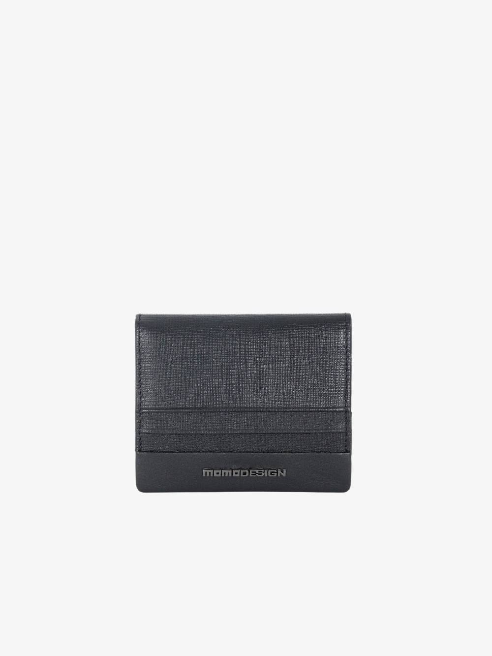 MOMO DESIGN Portacarte MO-18SA uomo in pelle nero