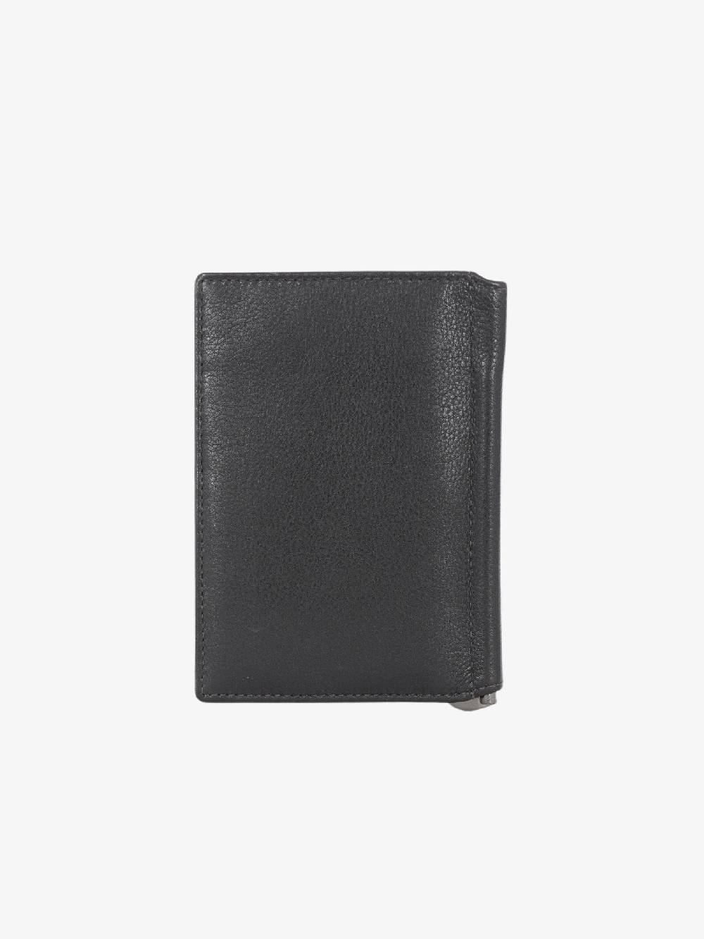 MOMO DESIGN Portafoglio MO-23NA uomo nero in pelle martellata Offerta Pasqua