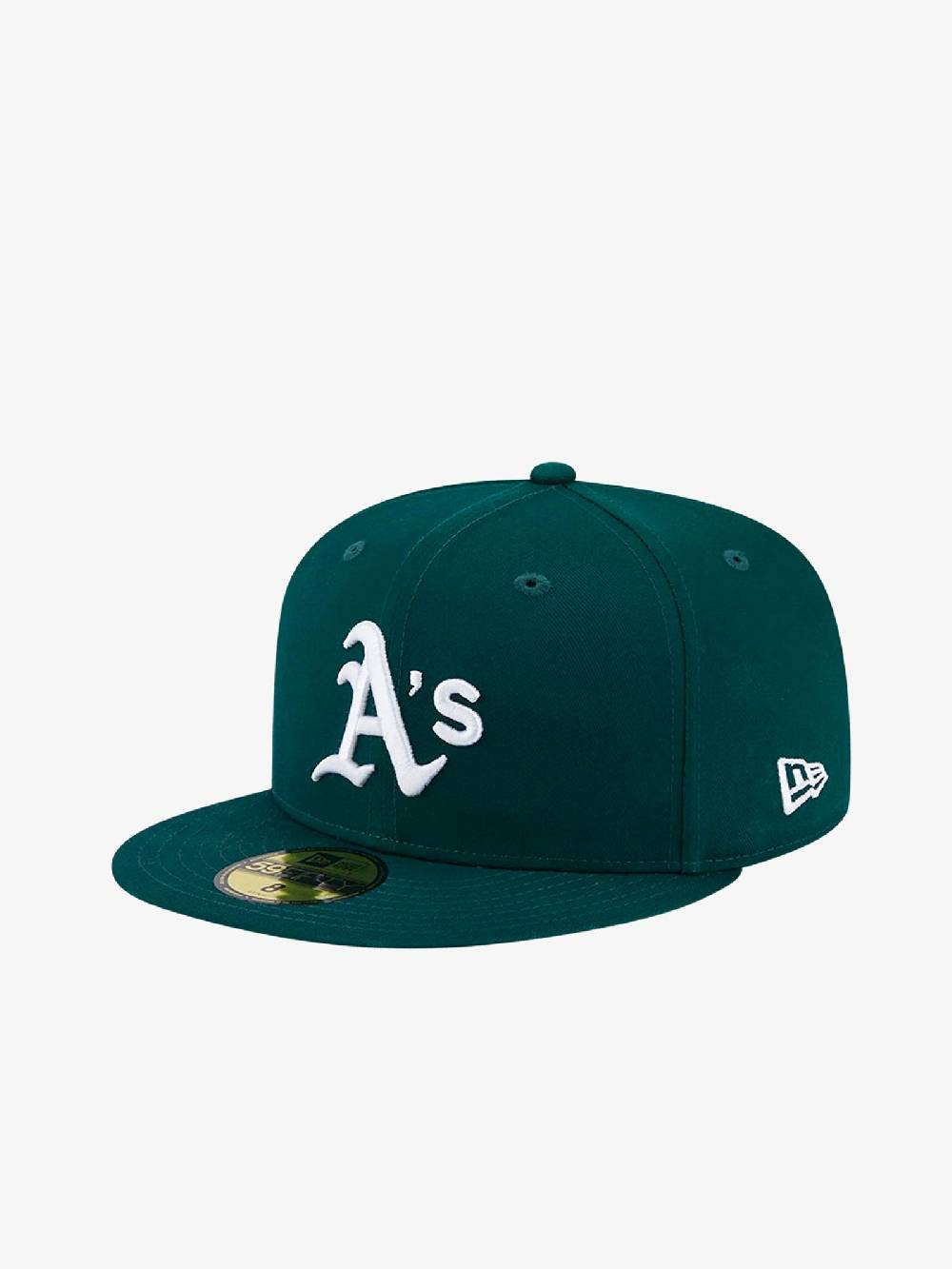 NEW ERA Cappello 59FIFTY Fitted Oakland Athletics Team Side Patch verde Offerte esclusive