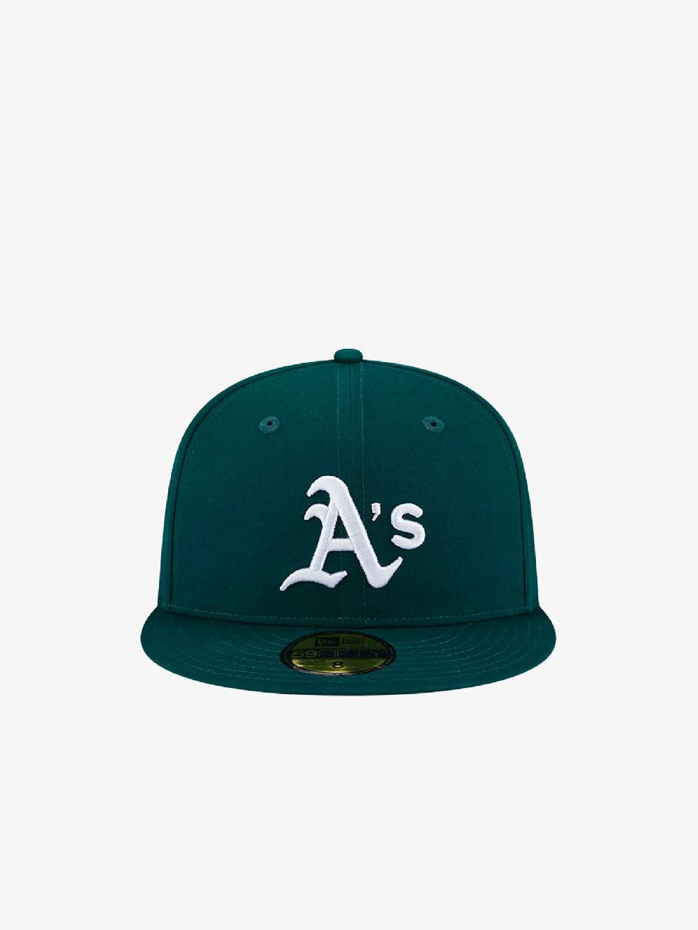 NEW ERA Cappello 59FIFTY Fitted Oakland Athletics Team Side Patch verde Offerte esclusive