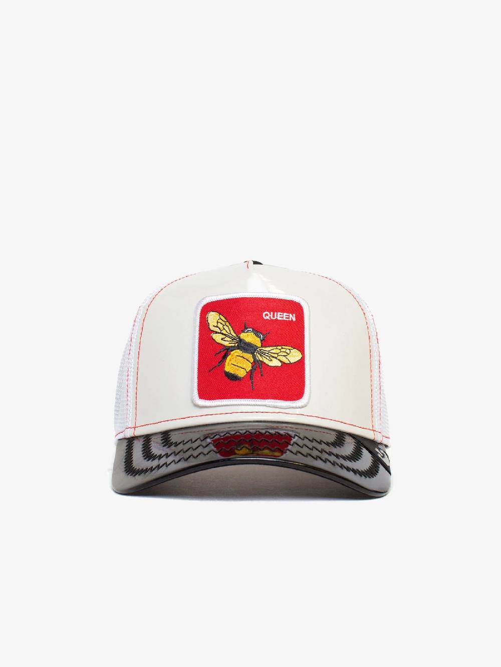 GOORIN BROS Cappello trucker The Red Queen unisex bianco Rilascio limitato