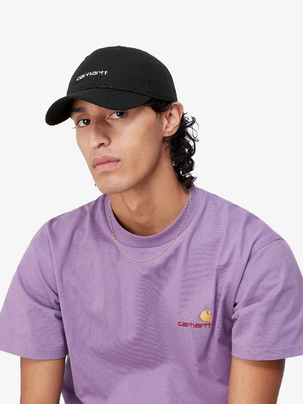 CARHARTT WIP Cappello Canvas Script nero Ultimi tre giorni
