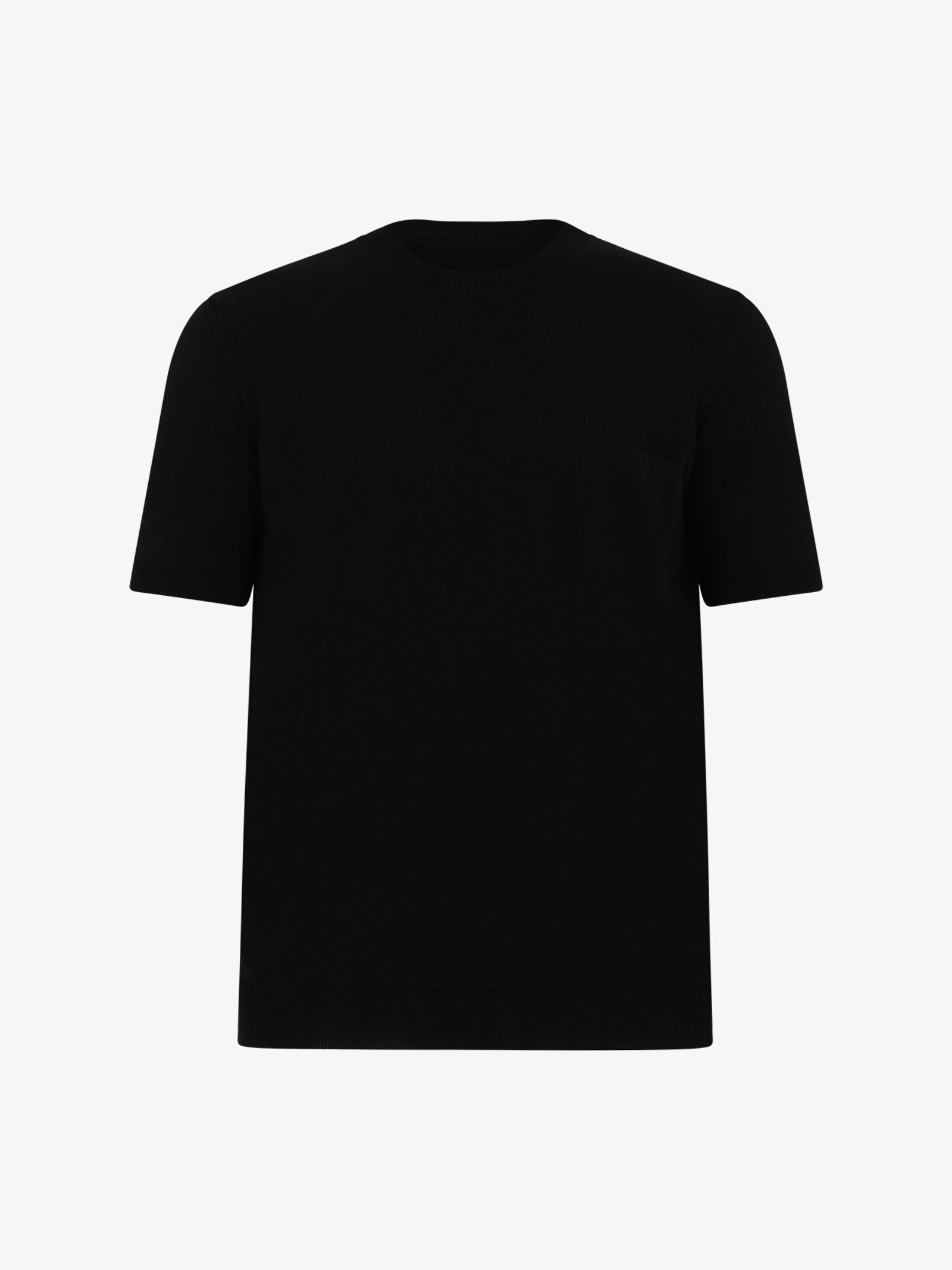 AMARANTO Maglia B9B0021B uomo cotone nero Pezzi Unici
