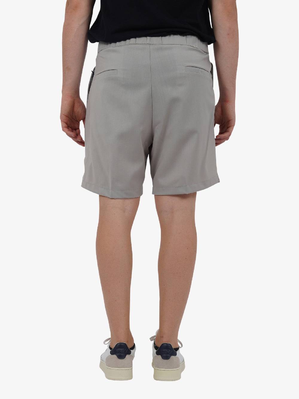 YES LONDON Bermuda al ginocchio XS4222 uomo lana beige Qualità Garantita
