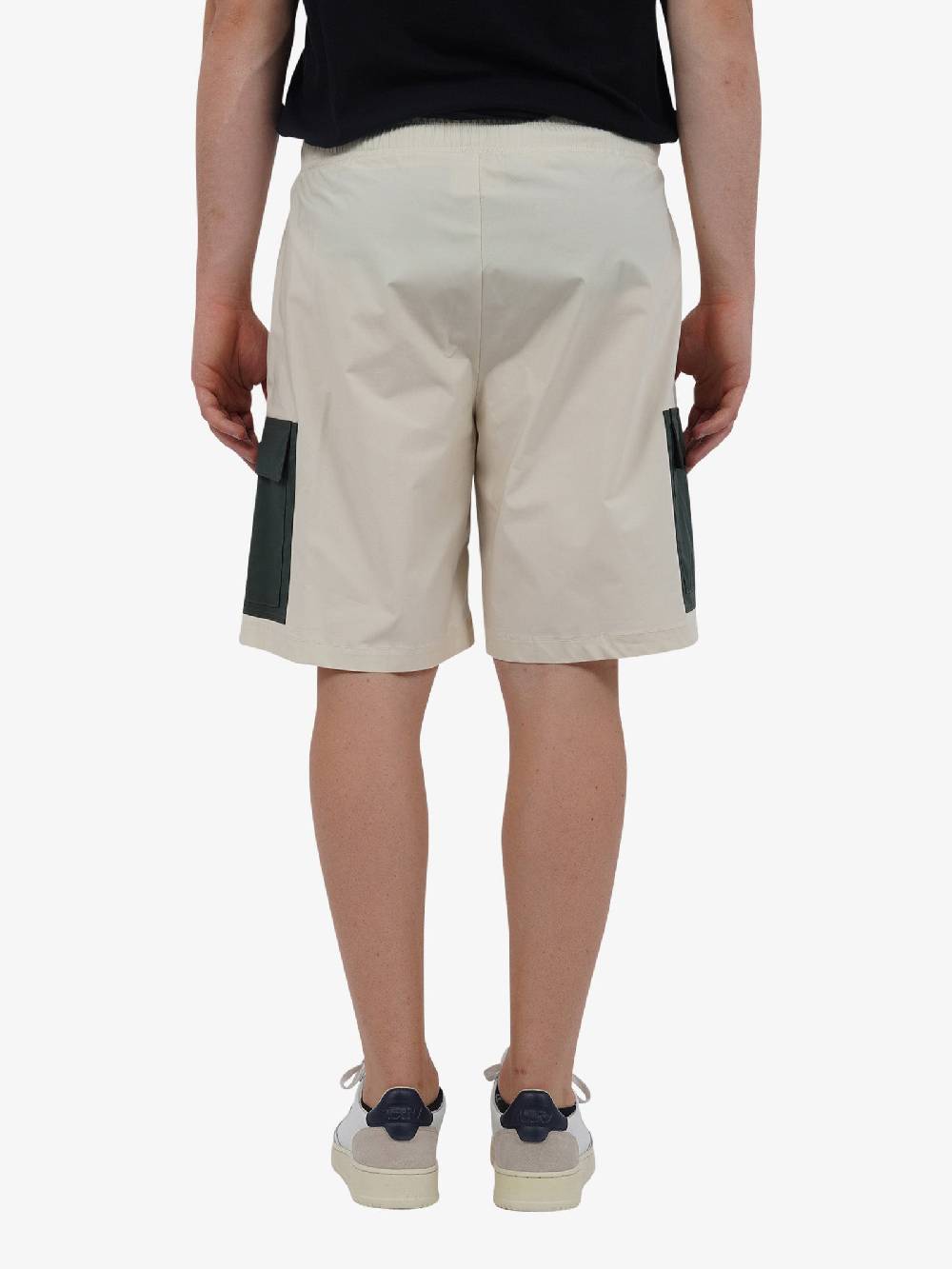PRET A PORTER Bermuda M9S797 uomo cotone panna Shopping Online
