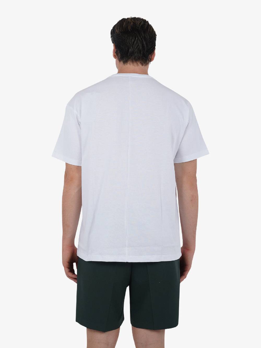 STATE OF ORDER T-shirt Lazo SO1TSS240006 uomo cotone bianco Affare Del Giorno