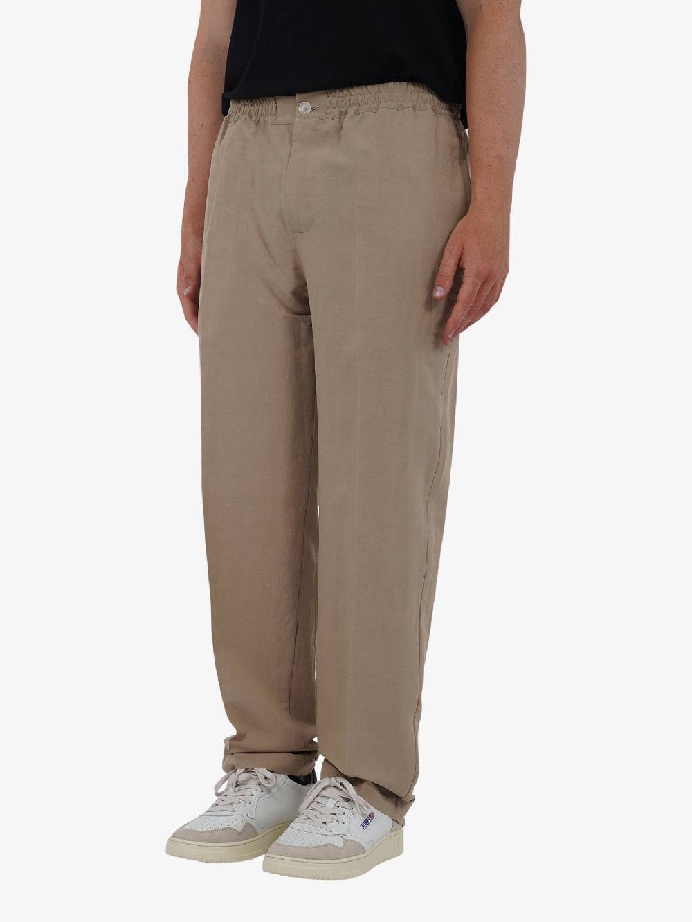3DICI Pantalone PAU3DICI029NA uomo viscosa beige In Vendita