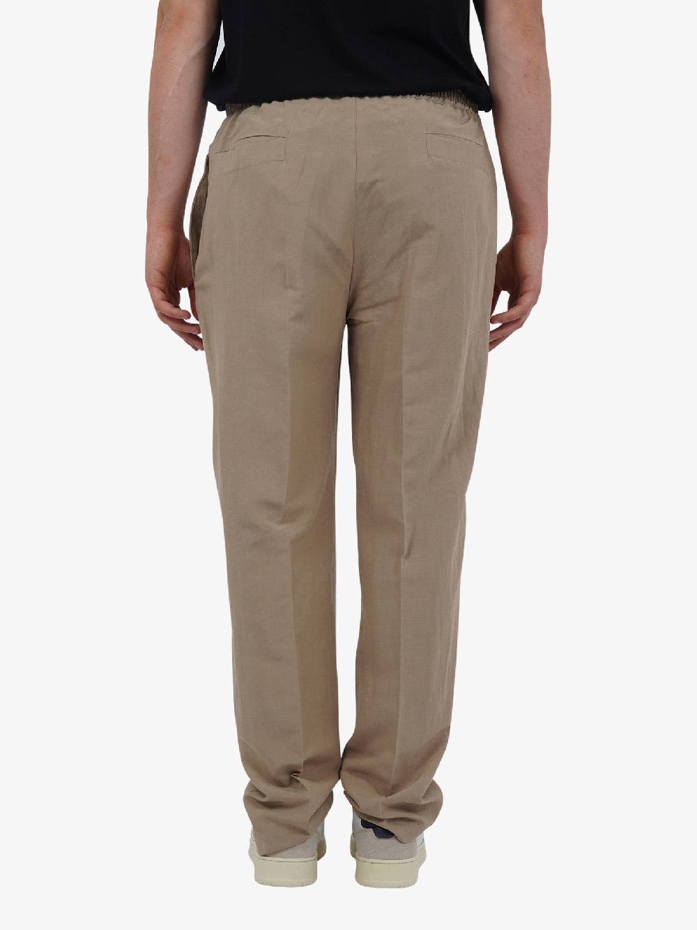 3DICI Pantalone PAU3DICI029NA uomo viscosa beige In Vendita