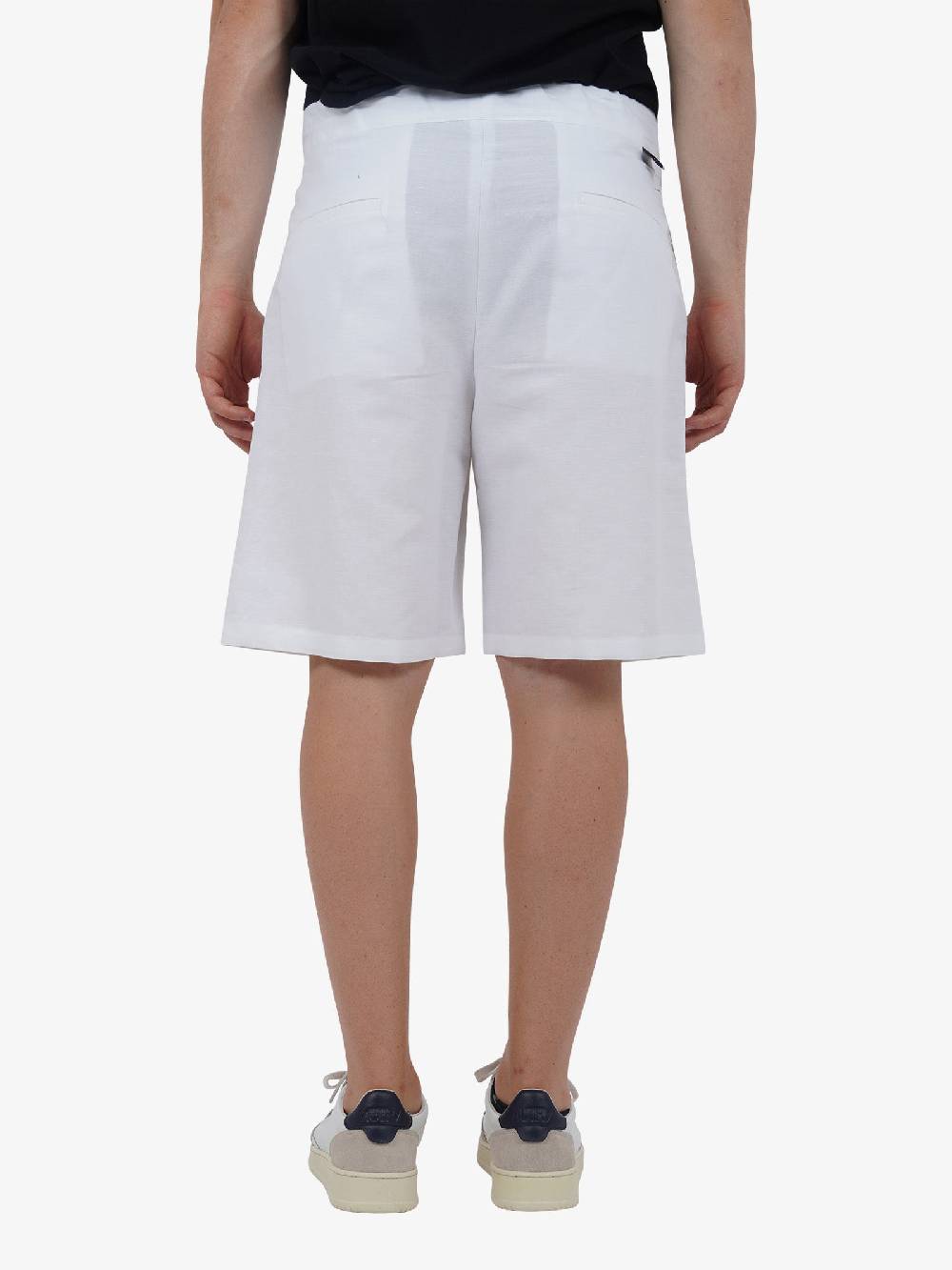 LOW BRAND Bermuda Tokyo L1PSS246765 uomo Lino bianco I Più Venduti