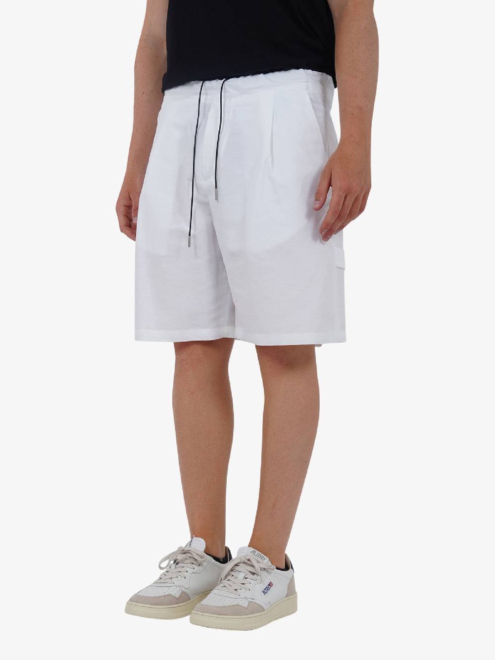 LOW BRAND Bermuda Tokyo L1PSS246760 uomo cotone bianco Vendite Flash
