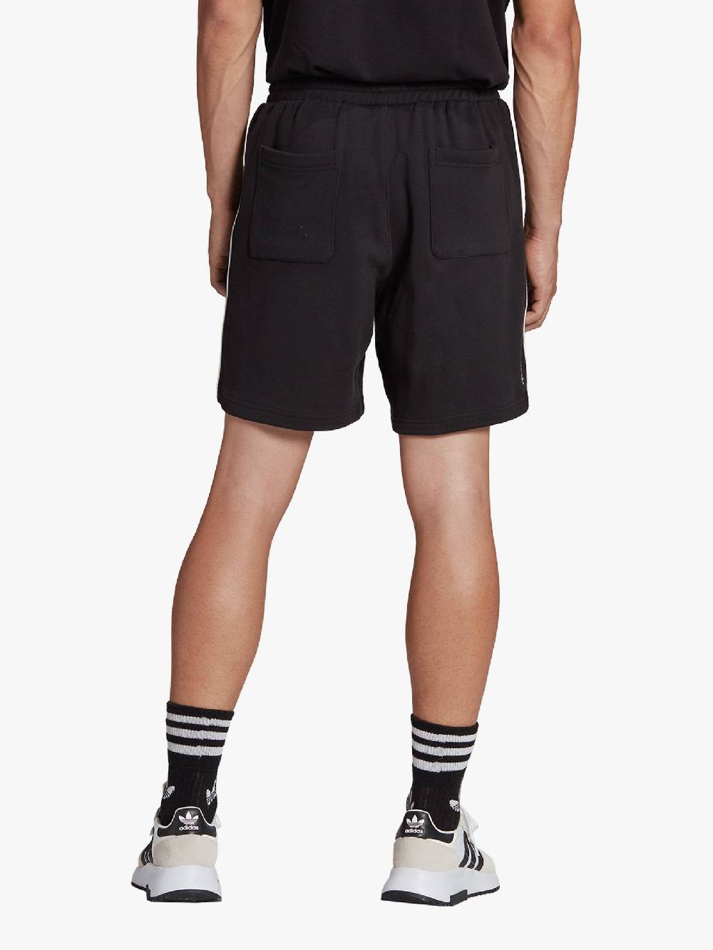 ADIDAS Bermuda Adicolor Seasonal IA2525 uomo cotone nero Nuova