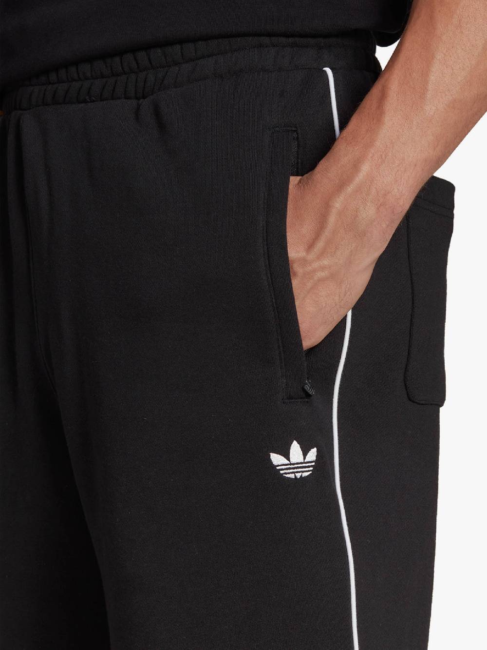 ADIDAS Bermuda Adicolor Seasonal IA2525 uomo cotone nero Nuova