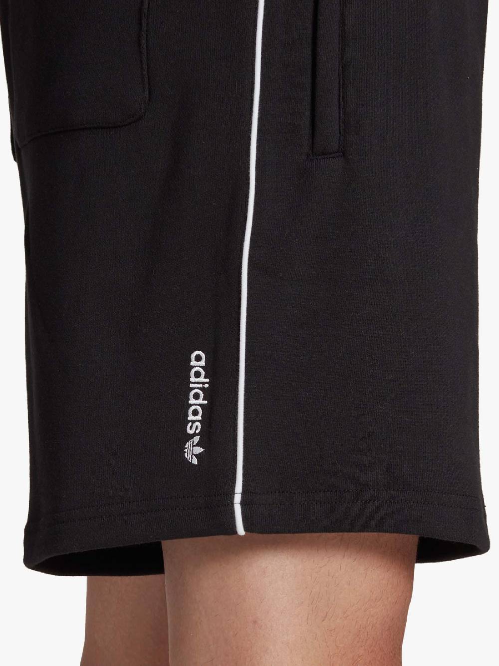 ADIDAS Bermuda Adicolor Seasonal IA2525 uomo cotone nero Nuova