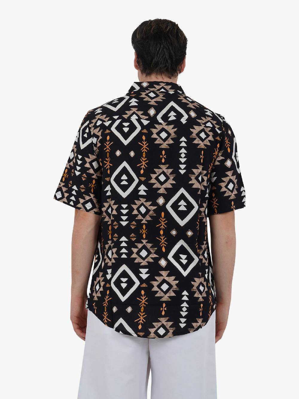 TOOCO Camicia Bowling Uxmal uomo nero Prezzo di fabbrica