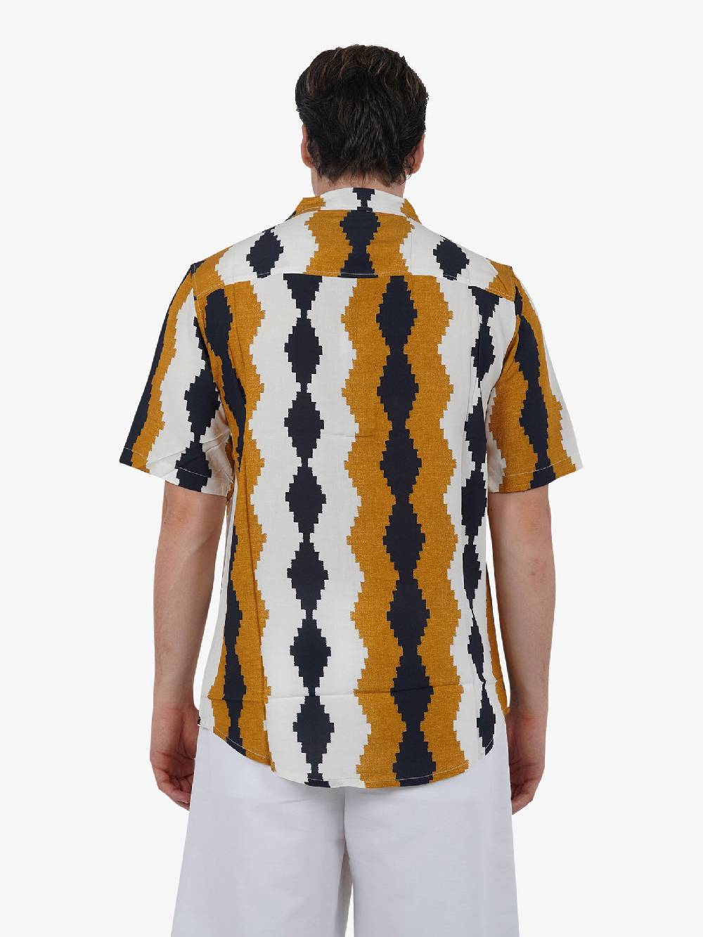 TOOCO Camicia Bowling Curcuma uomo marrone Grande vendita