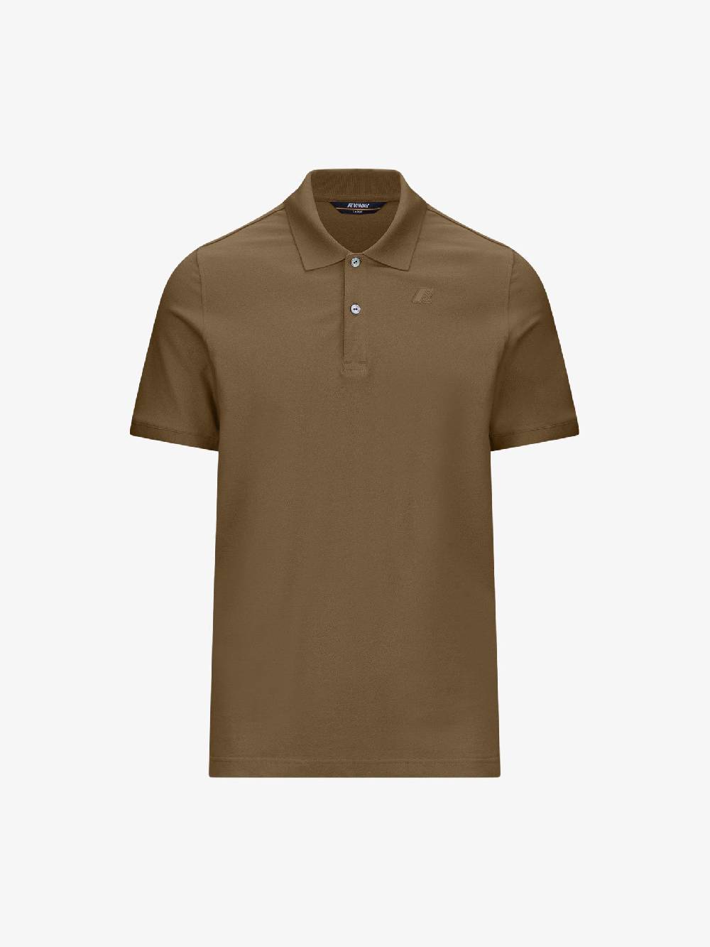 K-WAY Polo Amedee K5127BW uomo cotone marrone Offerta Pasqua