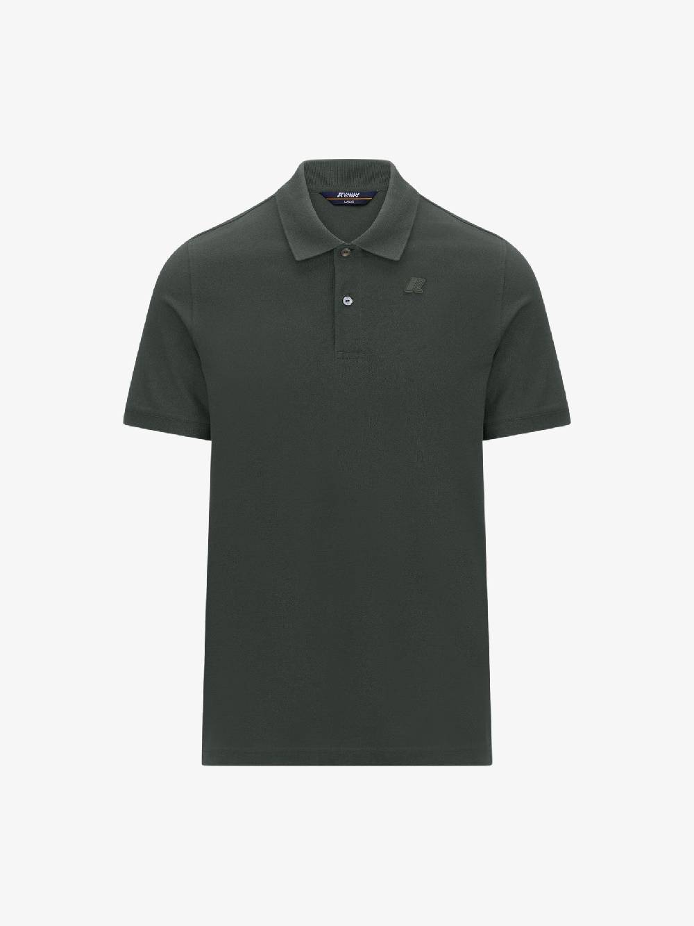 K-WAY Polo Amedee K5127BW uomo cotone verde Offerta per la Festa della Mamma