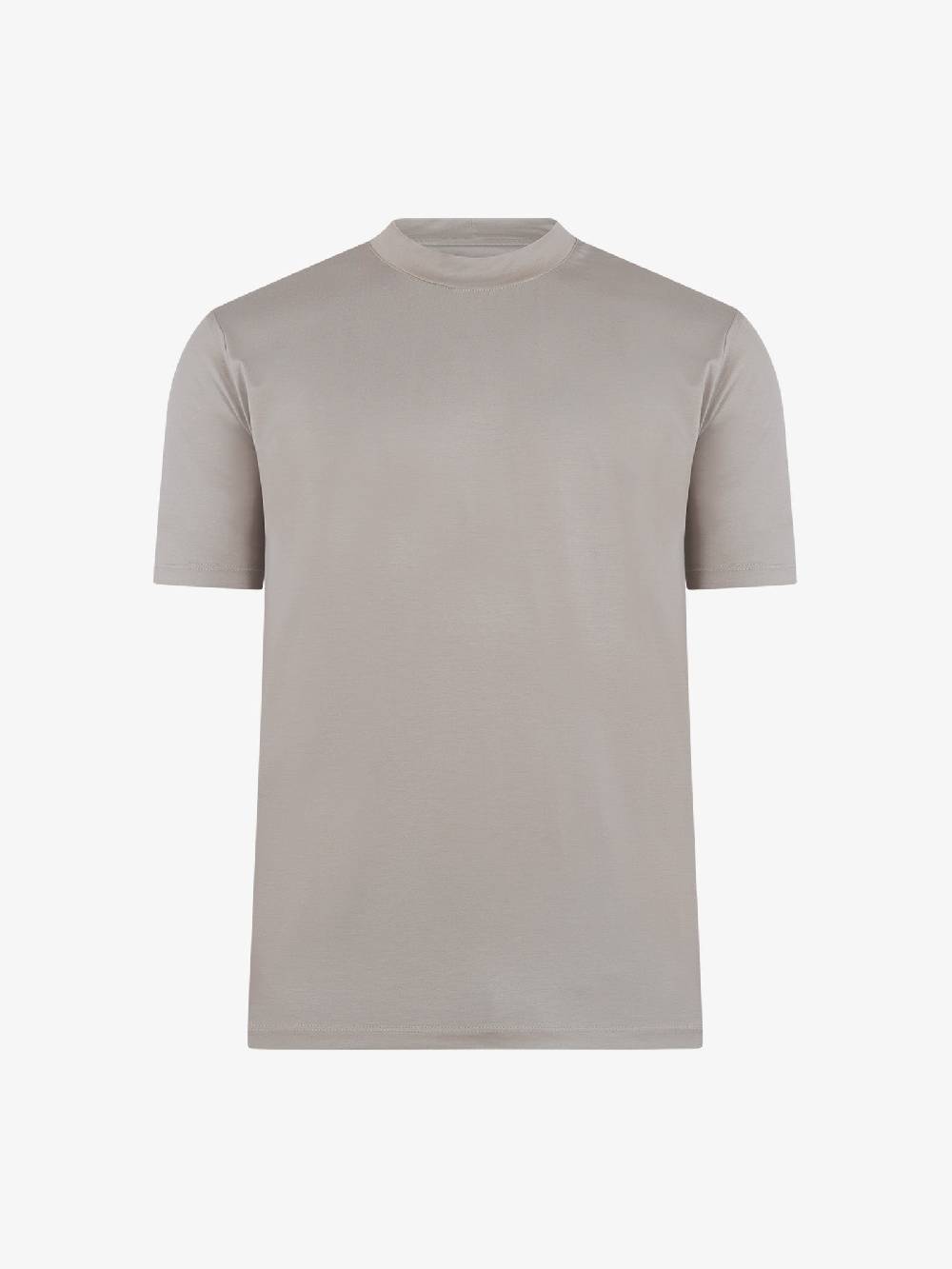 YES LONDON T-shirt girocollo XM4118 uomo cotone beige Offerta migliore