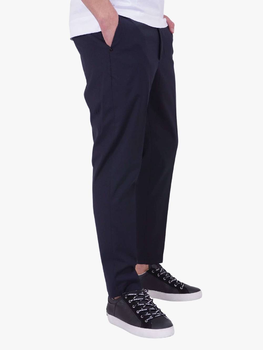 WHITE OVER Pantalone slim fit blu uomo Comprane uno, ottenene uno gratis