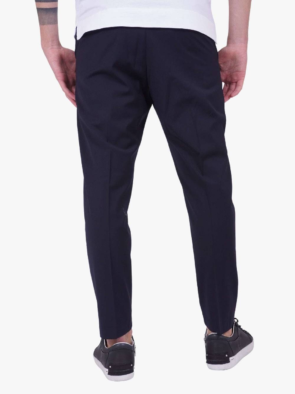 WHITE OVER Pantalone slim fit blu uomo Comprane uno, ottenene uno gratis