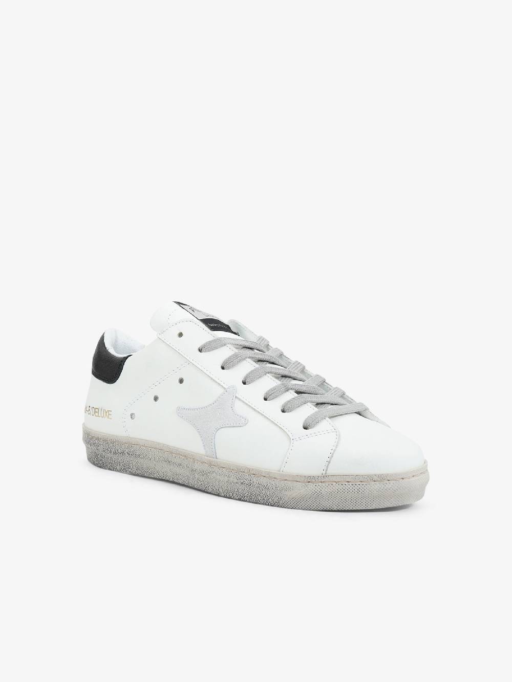 AMA BRAND Sneakers 2726 uomo in pelle bianco Sconti VIP