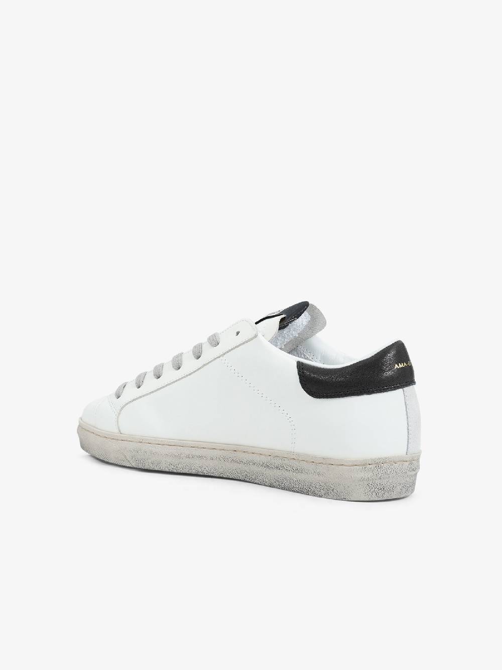 AMA BRAND Sneakers 2726 uomo in pelle bianco Sconti VIP