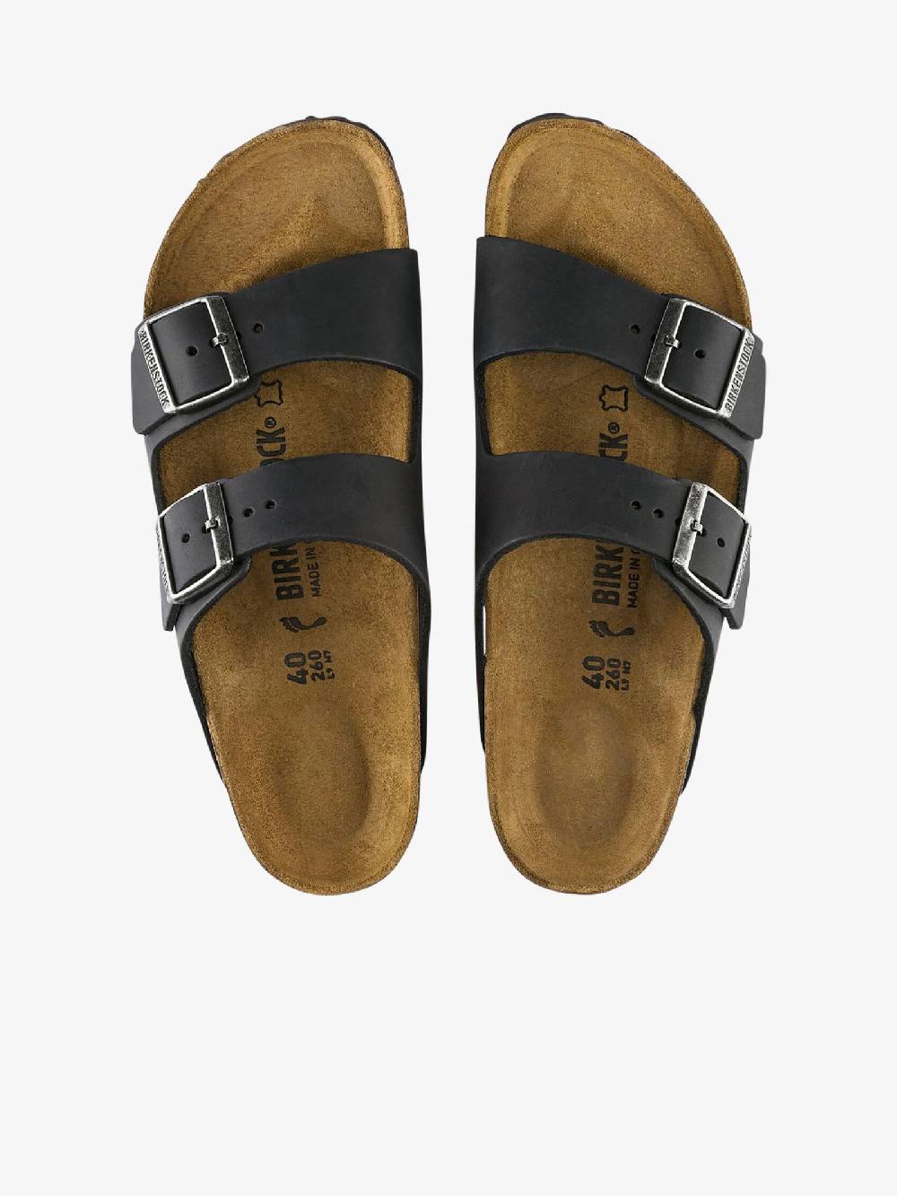 BIRKENSTOCK Ciabatte Arizona 552113 nero Ritorno libero