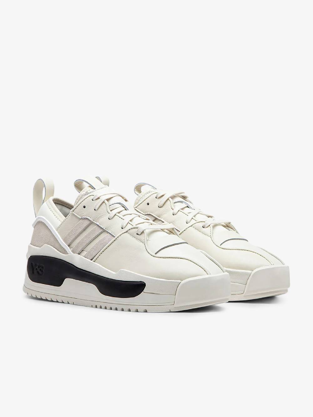 Y-3 Sneakers Rivalry IG4091 uomo in pelle crema Fino al 60% di sconto