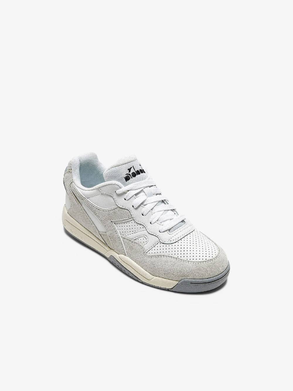 DIADORA Sneakers Winner SL 501.179583_C0657 in pelle camoscio bianco Offerta speciale della fabbrica
