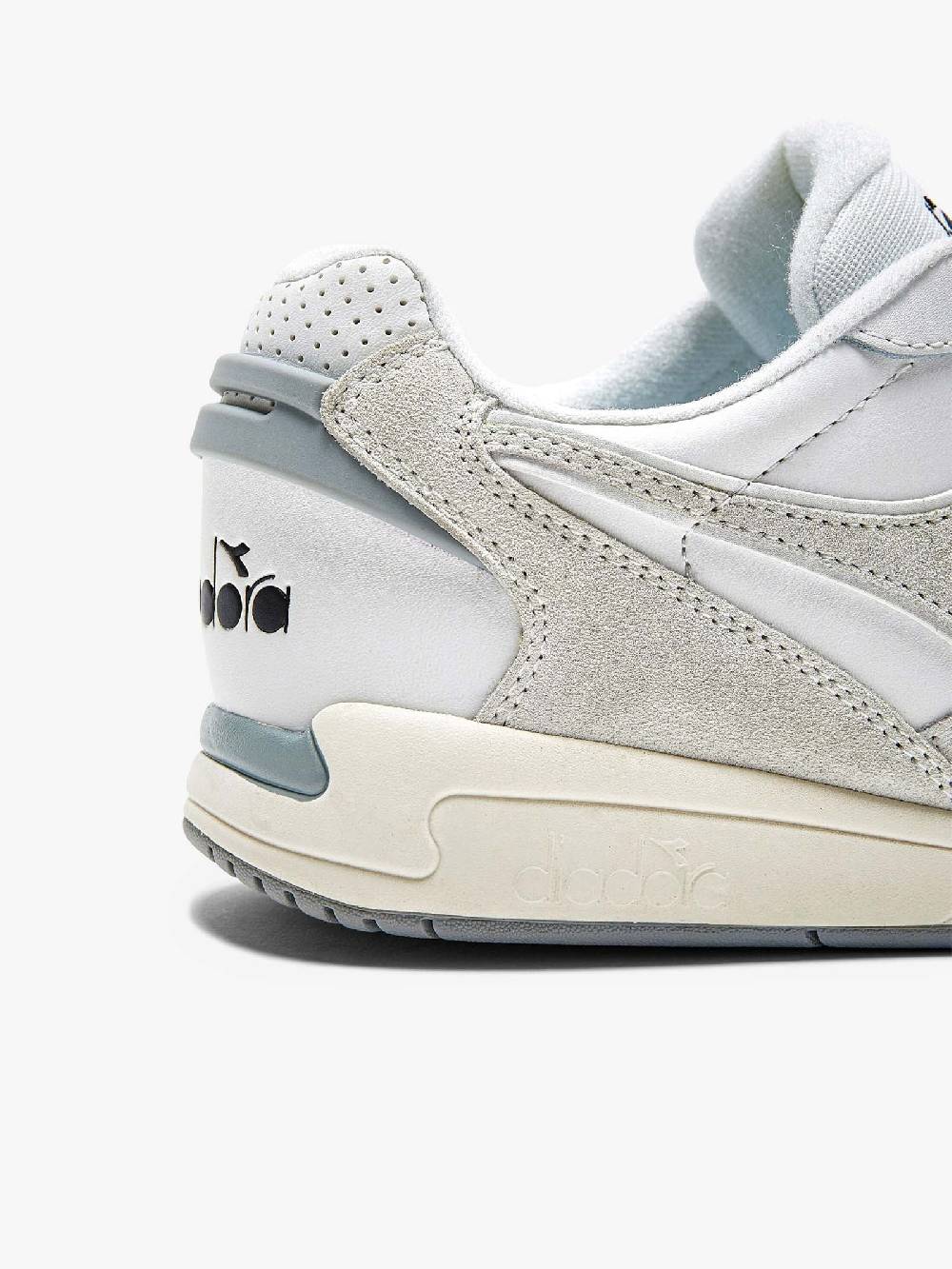 DIADORA Sneakers Winner SL 501.179583_C0657 in pelle camoscio bianco Offerta speciale della fabbrica