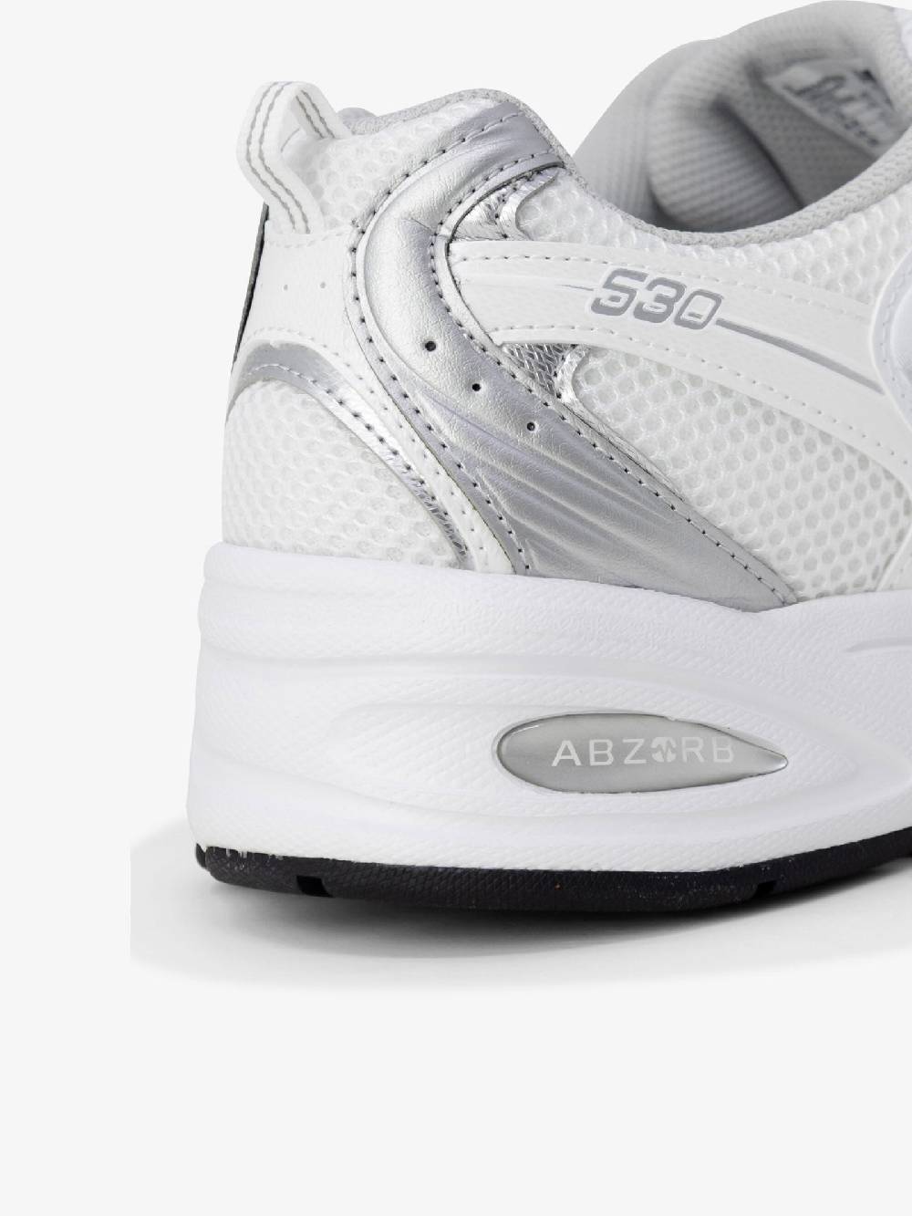 NEW BALANCE Sneakers MR530EMA uomo in tessuto bianco/argento metallizzato Enormi sconti