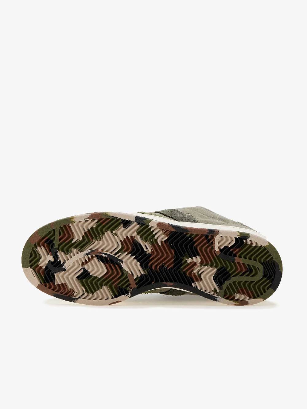 ADIDAS Sneakers Campus 00S IF1822 in pelle oliva/argento Limitato a 3 giorni